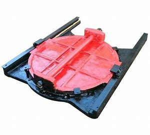 型暗(àn)杆式鑄鐵鑲(xiāng)銅圓閘門